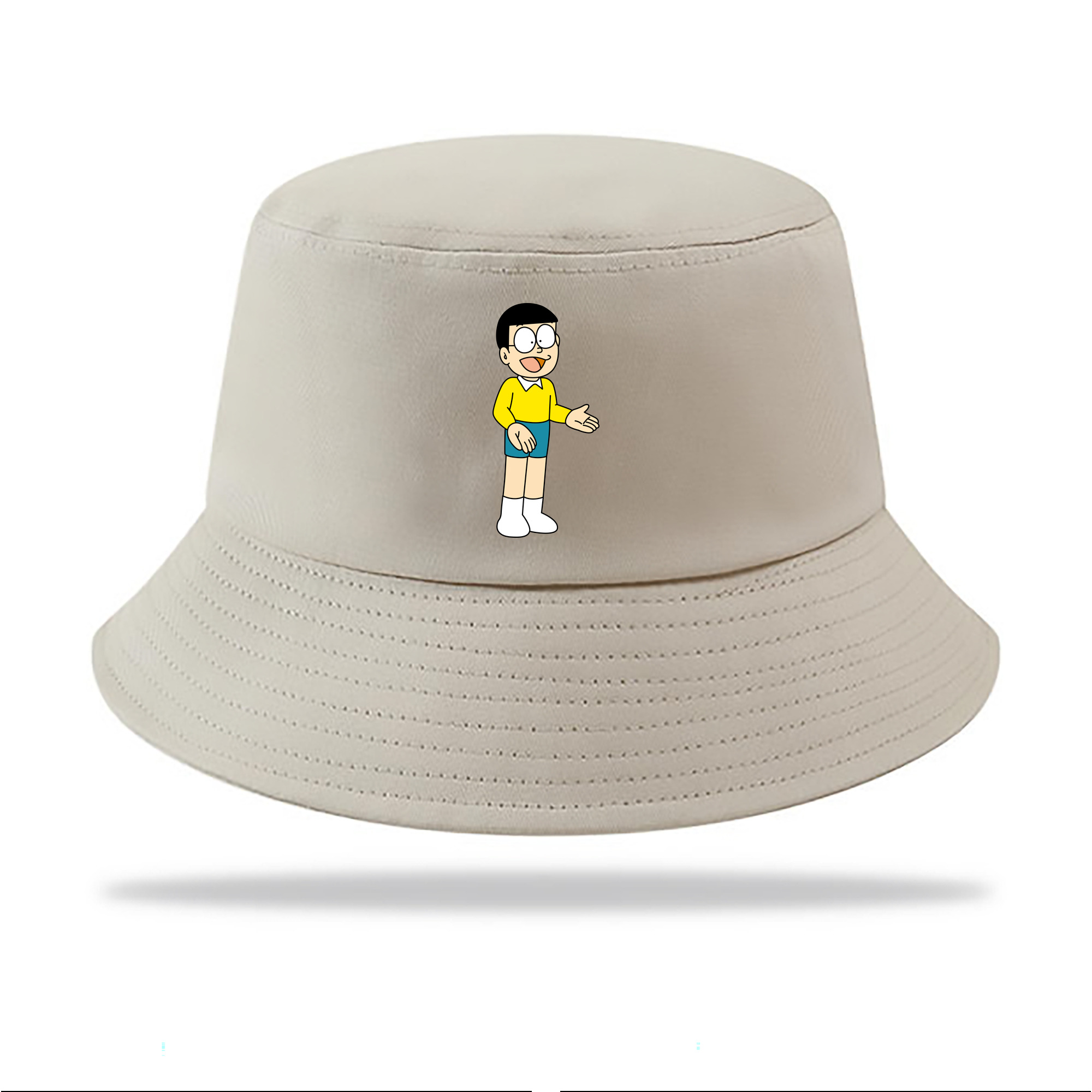 （画像用） ドラえもん 野比 のび太 Doraemon Nobita Nobi アウトドア日除けバケットハット